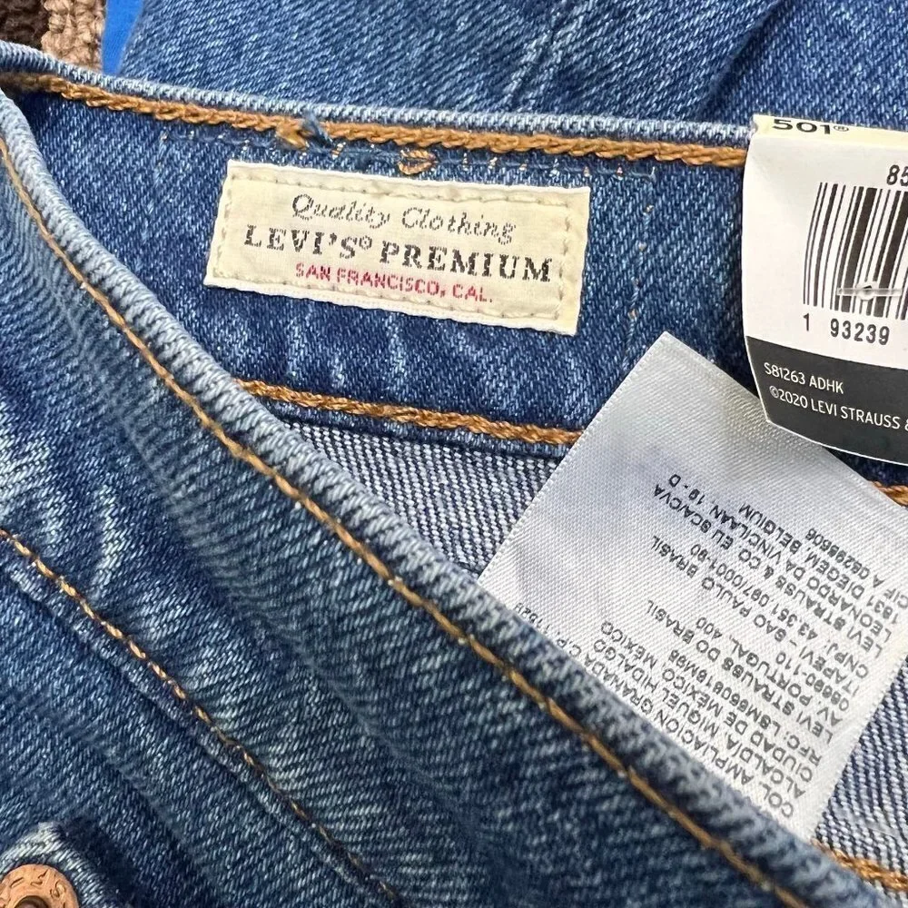 Levi's Premium Wedgie Skinny Jeans  22W - Picture 3 of 9